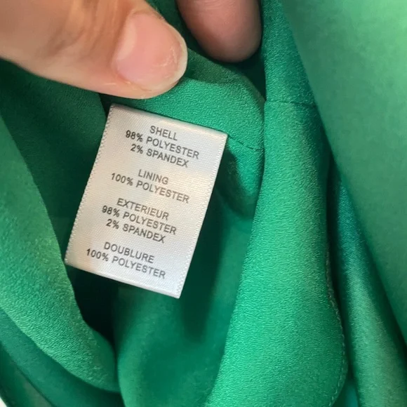 MILLY Kali High-Low Satin Dress size 0 - Picture 9 of 11